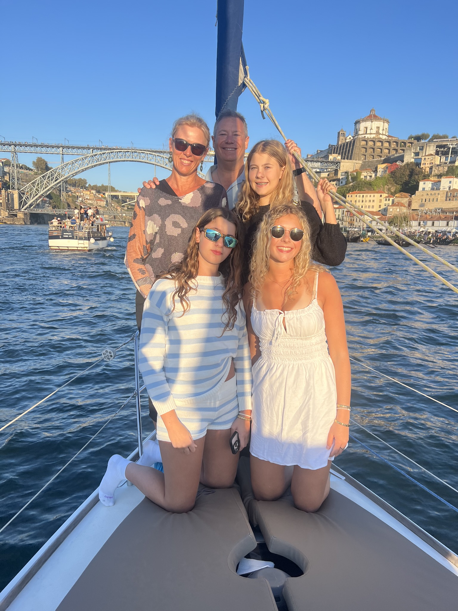 Golden-hour sunset sail on the Douro in Porto